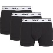 Nike 6P Everyday Essentials Cotton Stretch Trunk D1 Svart/Hvit bomull ...