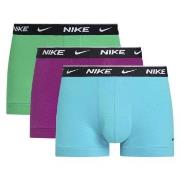 Nike 9P Everyday Essentials Cotton Stretch Trunk D1 Blå/Lila bomull Me...
