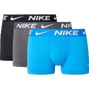 Nike 6P Everyday Essentials Micro Trunks D1 Grå/Blå polyester Large He...