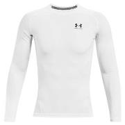 Under Armour 3P HeatGear LS Compression Shirt Hvit Large Herre