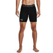 Under Armour 2P HeatGear Mid Compression Shorts Svart Small Herre