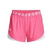 Under Armour 2P Play Up Shorts 3.0 Mørkrosa polyester Small Dame