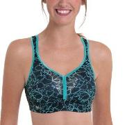 Anita BH Active Air Control DeltaPad Sports Bra Svart/Blå D 80 Dame