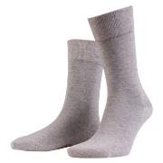 Amanda Christensen Strømper Noble Ankle Socks Gråmelerad Str 45/46