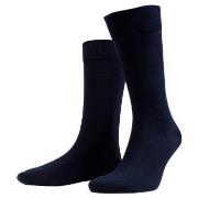 Amanda Christensen Strømper Sign Combed Cotton Ankle Sock Marine bomul...