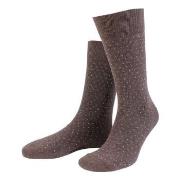 Amanda Christensen Strømper True Ankle Dot Sock Brun Str 47/50 Herre