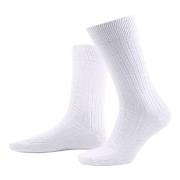 Amanda Christensen Strømper True Ankle Rib Sock Hvit Str 39/42 Herre