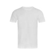 Stedman Finest Cotton T For Men Hvit bomull Small Herre