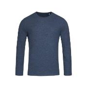 Stedman Knit Long Sleeve For Men Blå Small Herre