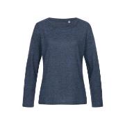Stedman Knit Long Sleeve For Women Blå Small Dame