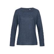 Stedman Knit Long Sleeve For Women Blå Medium Dame