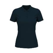Stedman Lux Short Sleeve Polo For Women Marine bomull Medium Dame