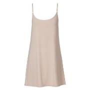 Trofe Slip Dress Beige polyamid XX-Large Dame