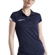 Craft Pro Control Impact Polo W Marine polyester Medium Dame