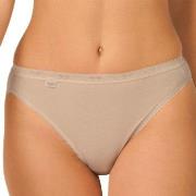 Sloggi Truser 3P Basic Tai Beige bomull 46 Dame