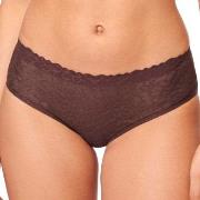 Sloggi Truser 2P ZERO Feel Lace 2.0 Hipster Brun Small Dame