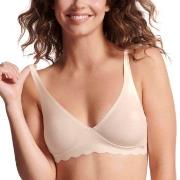 Sloggi BH ZERO Microfibre 2.0 Soft Bra Krem Small Dame