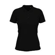 Stedman Claire Short Sleeve Polo Svart ringspunnet bomull X-Large Dame