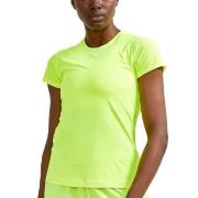 Craft ADV Essence SS Slim Tee W Hvit polyester XX-Large Dame