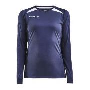 Craft Pro Control Impact LS Tee W Marine polyester XX-Large Dame