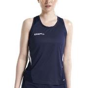 Craft Pro Control Impact Singlet W Marine polyester Small Dame