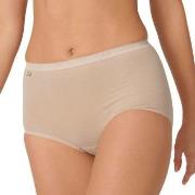 Sloggi Truser 2P Basic Plus Maxi Briefs Beige bomull 50 Dame