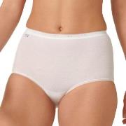 Sloggi Truser 2P Basic Plus Maxi Briefs Hvit bomull 54 Dame