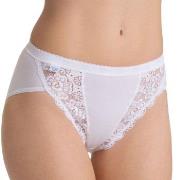 Sloggi Truser Chic Tai Brief Hvit bomull 40 Dame