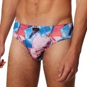 Bruno Banani 3P Beach Life Brief Blå/Rosa polyester Medium Herre