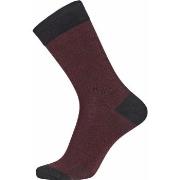 Egtved Strømper Twin Wool Cotton Sock Rød Str 45/48