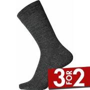 Egtved Strømper Wool Sock Mørkgrå  Str 45/48