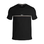 BOSS Unique T-Shirt Svart bomull Medium Herre