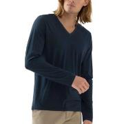 Mey Dry Cotton Colour Long Sleeves Mørkblå Small Herre