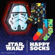 Happy socks Strømper 6P Star Wars Stormtrooper Gift Box Mixed bomull S...