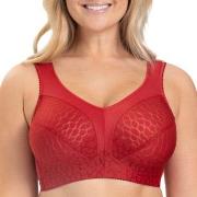 Miss Mary Lovely Jacquard Soft Bra BH Rød B 90 Dame