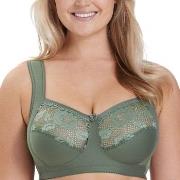 Miss Mary Lovely Lace Support Soft Bra BH Grønn E 80 Dame