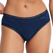 Sloggi Truser 3P GO Crush Hipster Briefs Svart/Blå bomull Large Dame