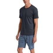 Calida Relax Streamline 2 Short Pyjamas Marine mønster bomull XX-Large...