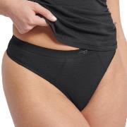 Sloggi Truser 2P Ever Ease String Briefs Svart bomull X-Large Dame