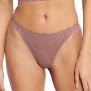 Sloggi Truser ZERO Feel Bliss String Brief Brun Small Dame