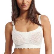 Sloggi BH ZERO Feel Bliss Top Hvit X-Small Dame