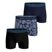 Björn Borg 3P Cotton Stretch Boxer 1721 Blå/Blå bomull X-Large Herre