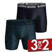 Björn Borg 2P Performance Boxer 1727 Multi-colour-2 polyester XX-Large...