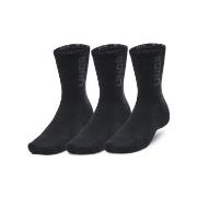 Under Armour Strømper 3P Mid Crew Maker Socks Svart Large