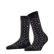 Burlington Strømper Lipstick Organic Cotton Sock Svart Str 36/41 Dame