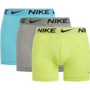 Nike 3P Everyday Essentials Micro Boxer Brief Blå/Grønn polyester X-La...