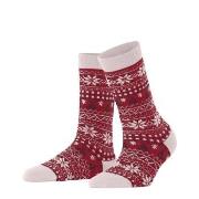 Falke Strømper Country Calling Women Wool Sock Rosa Mønster Str 39/42 ...