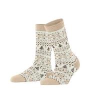 Falke Strømper Country Calling Women Wool Sock Brun mønstret Str 39/42...