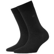 Burlington Strømper Bloomsbury Wool Sock Svart Str 36/41 Dame