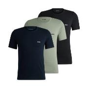 BOSS 3P Classic Regular Fit T ShirtRN Mixed bomull Small Herre